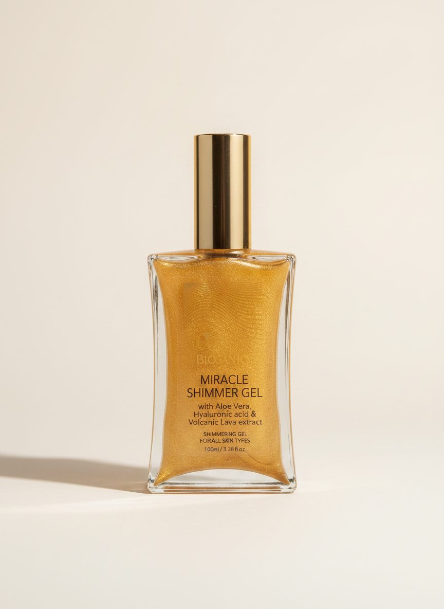 Miracle Shimmer Gel for Golden Radiance — care